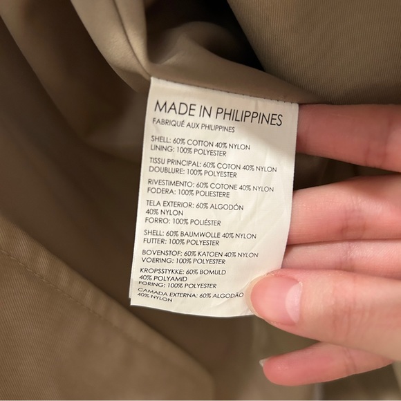 Club Monaco NWOT Reissue Trench Coat - Picture 9 of 9